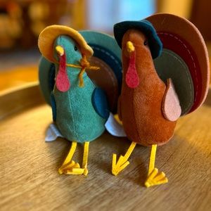 Fabric Turkeys